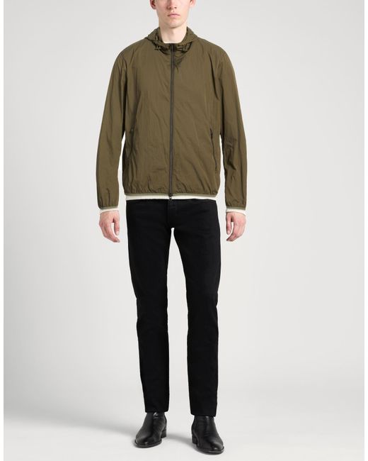 Herno Green Jackets for men