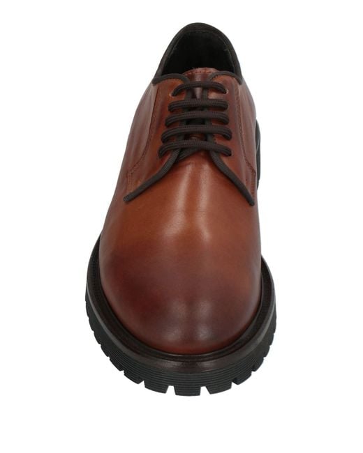 Exton Brown Lace-up Shoes for men