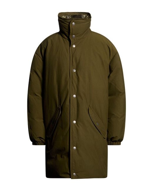 Acne Green Puffer for men