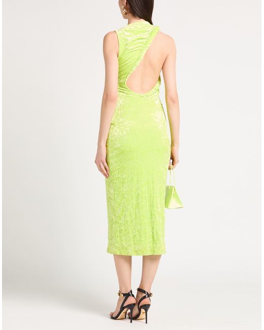 Versace Green Midi-Kleid