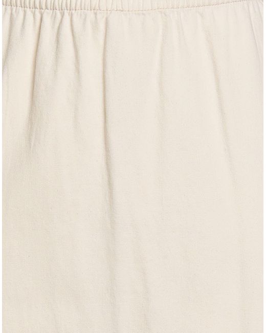 American Vintage White Midi Skirt Cotton