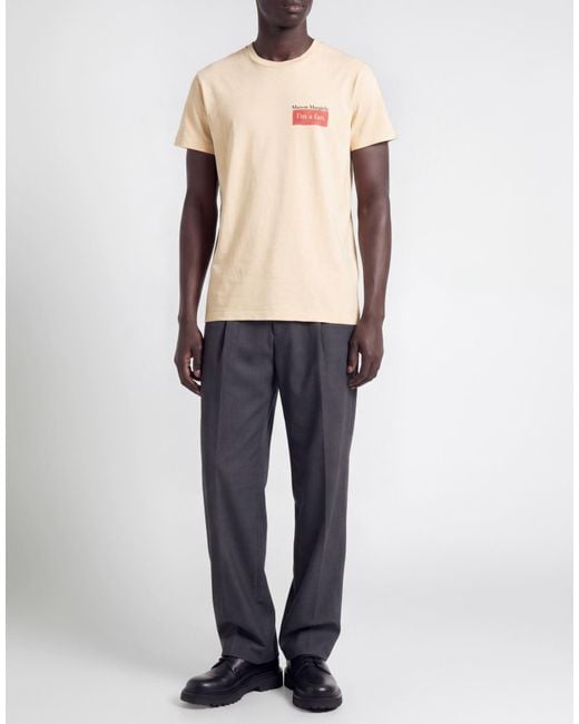 Maison Margiela Natural T-Shirt for men