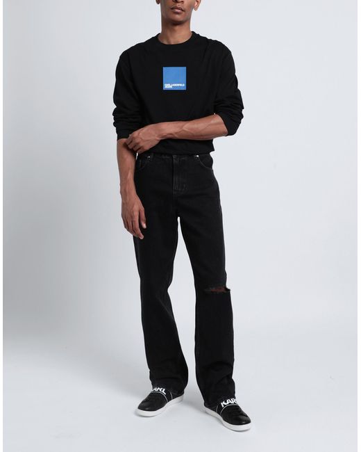 Karl Lagerfeld Black Jeans for men