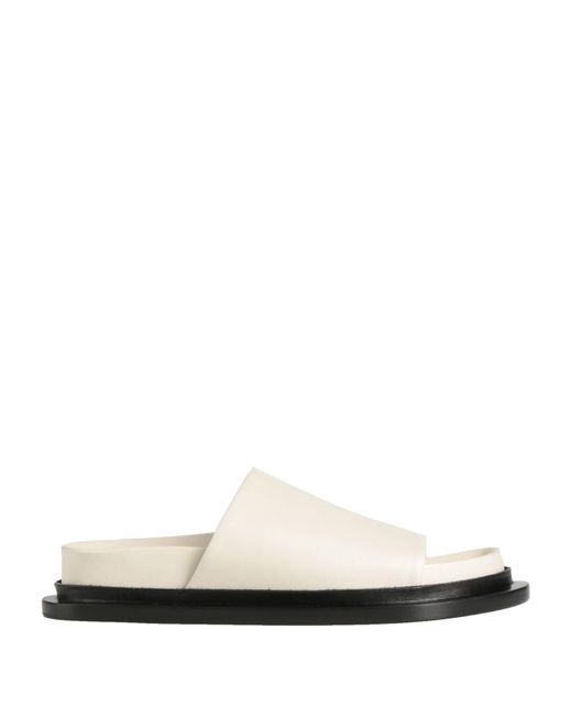 Jil Sander White Sandals