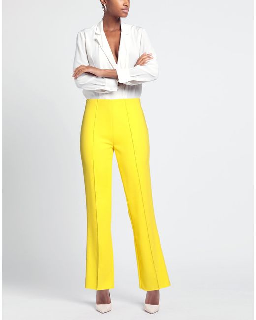 AVOLIO Milano Yellow Trouser