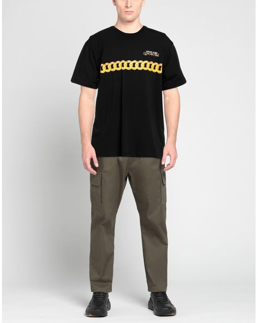 T-shirt Versace pour homme en coloris Black
