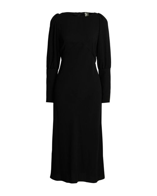 Ines De La Fressange Paris Black Midi Dress