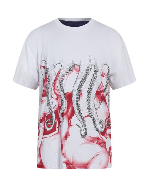 Octopus T-shirt in White for Men | Lyst Australia