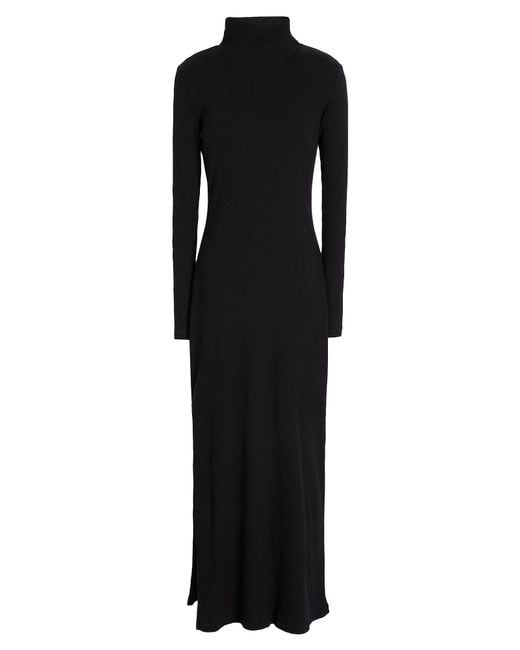 8 by YOOX Black Long Dress