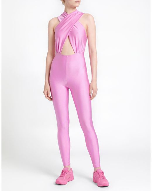 ANDAMANE Pink Jumpsuit Polyamide, Elastane
