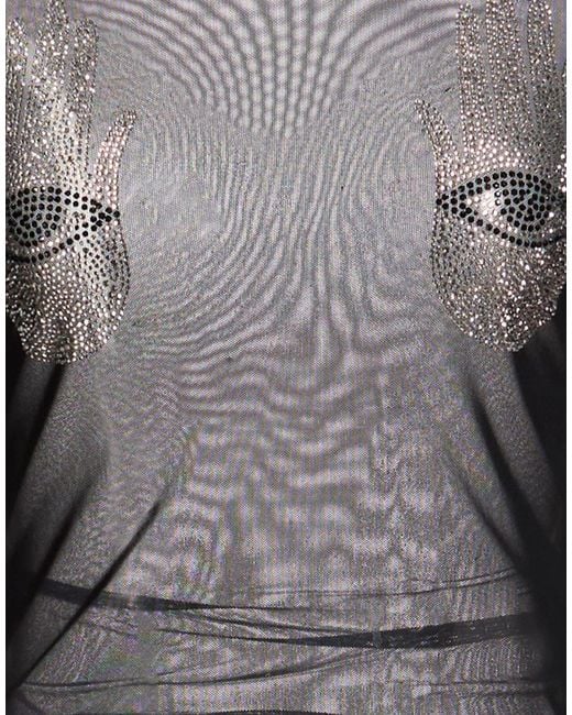 John Richmond Black Top Nylon, Elastane