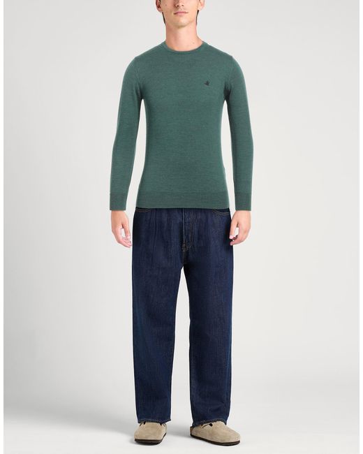 Brooksfield Green Jumper for men