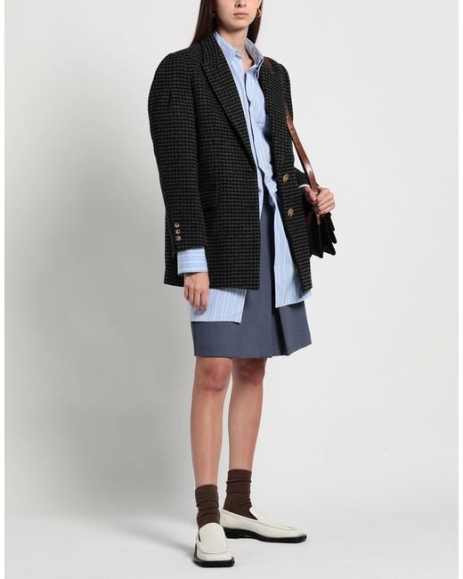 Sandro Black Lead Blazer Wool