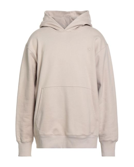 Adidas Originals Natural Sweatshirt Cotton, Recycled Polyester for men