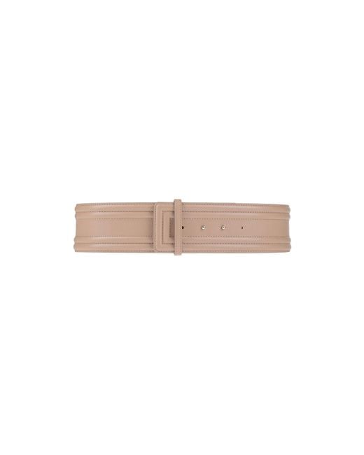 Elisabetta Franchi White Belt Textile Fibers
