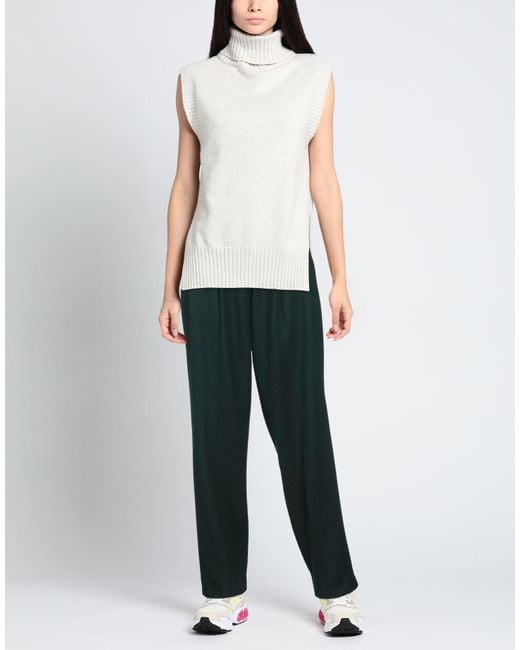 Frankie Shop Green Pants Wool, Polyester, Nylon, Acrylic