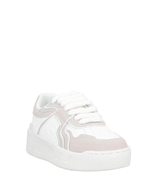 Gaelle Paris White Trainers