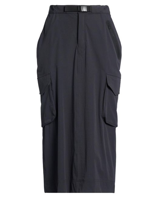 66 North Blue Midi Skirt Polyamide, Elastane