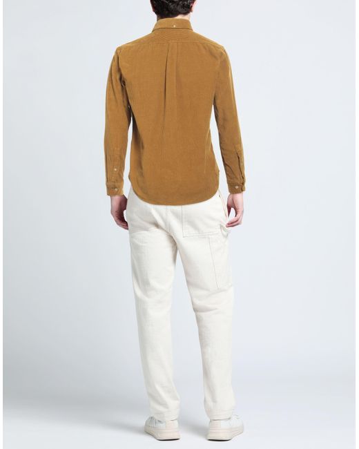 Camisa Portuguese Flannel de hombre de color Brown
