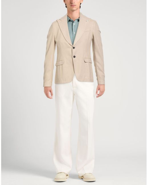 Manuel Ritz Natural Blazer for men