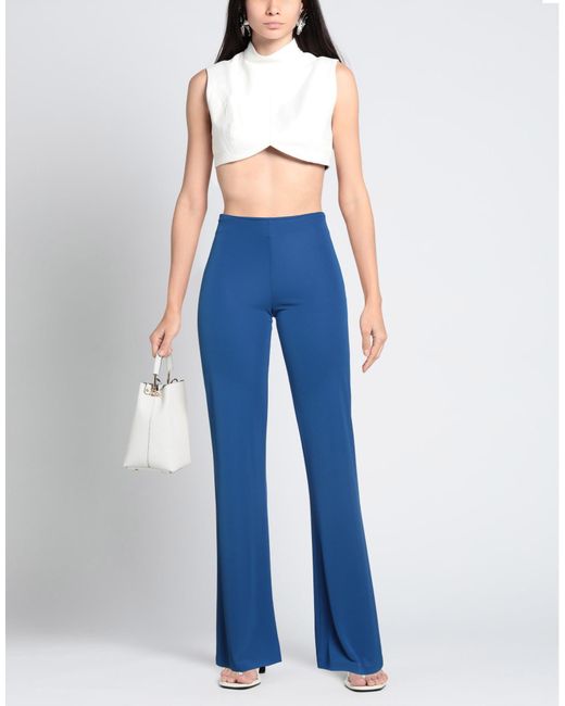 Alberta Ferretti Blue Trouser