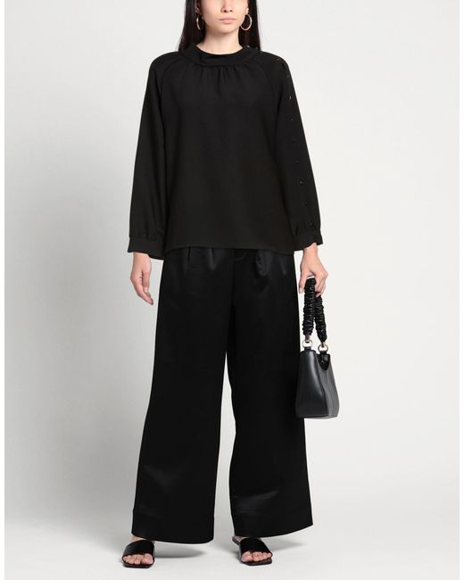 Xandres Black Top Polyester, Recycled Polyester