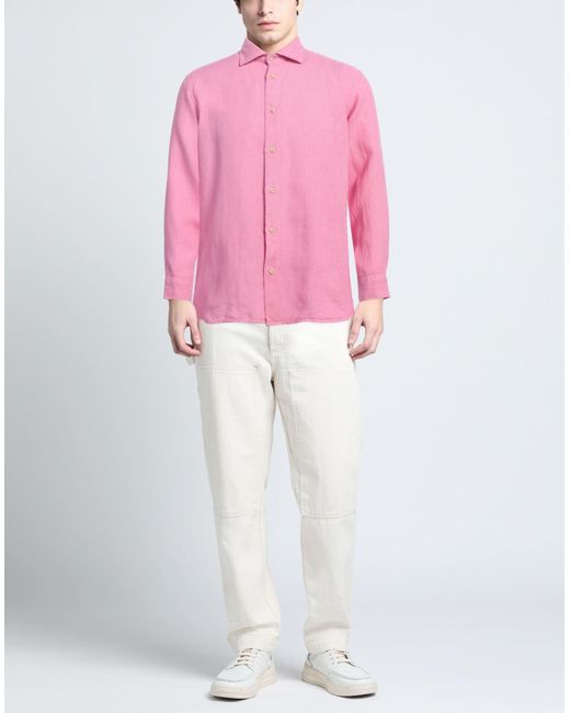 Drumohr Pink Shirt for men