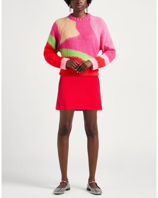 Sandro Red Mini Skirts