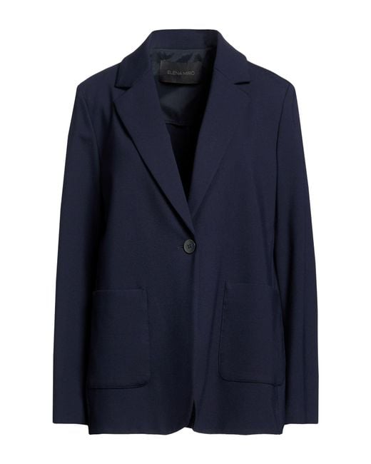 Elena Miro Blue Blazer
