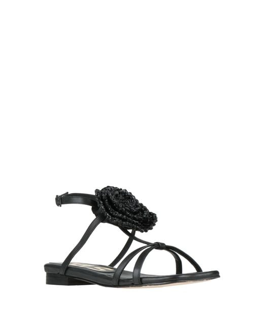 Ras Black Sandals