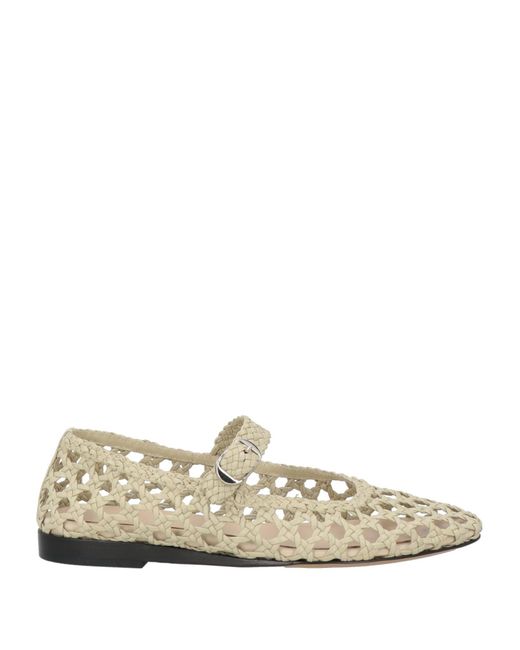 Le Monde Beryl White Ballet Flats