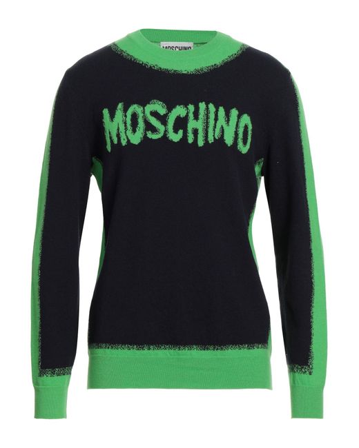 Moschino Green Jumper for men