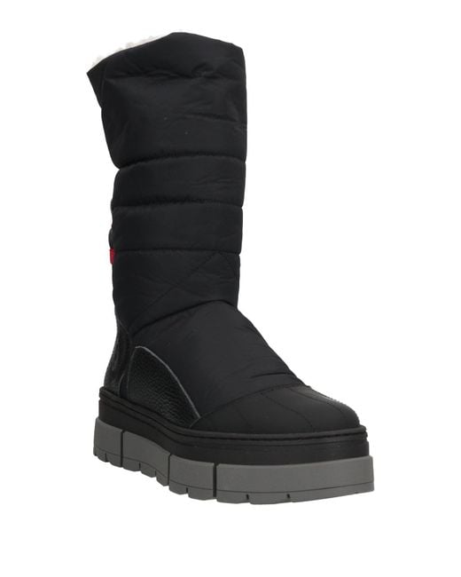 Pollini Black Ankle Boots