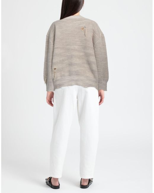 Acne White Sweater
