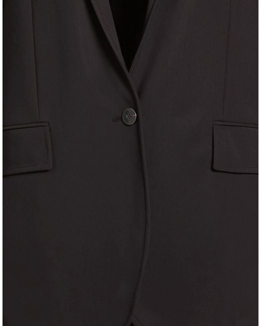 Theory Black Blazer Polyamide, Elastane