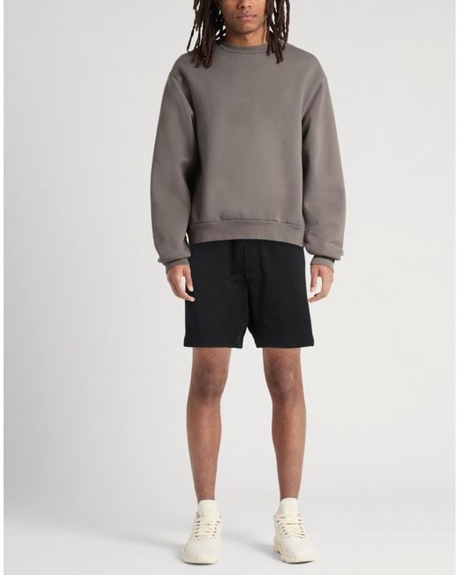 Y-3 Black Adidas By Yohji Yamamoto Shorts & Bermuda Shorts Cotton, Recycled Polyester, Elastane for men