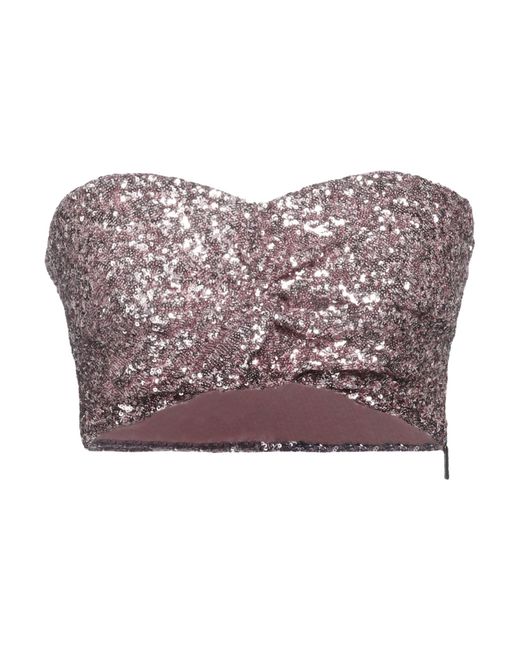 Top MSGM de color Purple