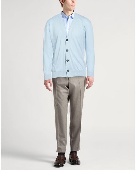 PT Torino Blue Cardigans for men