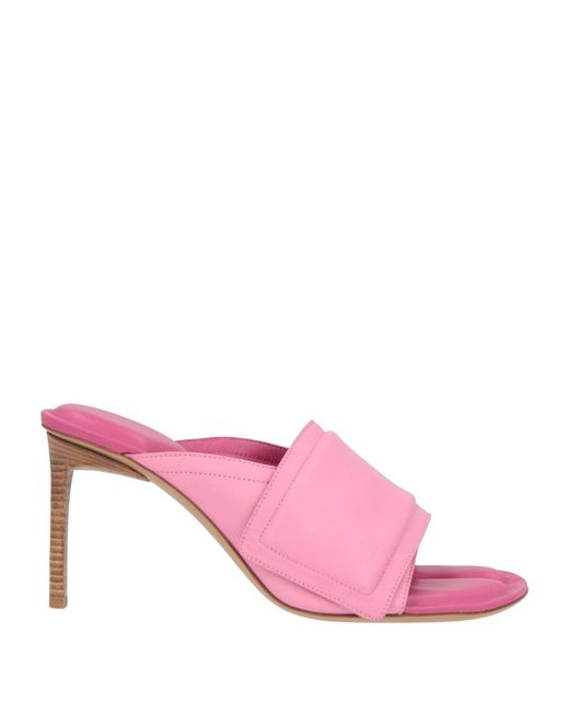 Jacquemus Pink Sandale