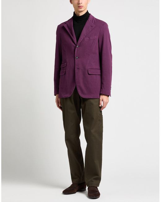Massimo Alba Blazer in Purple für Herren
