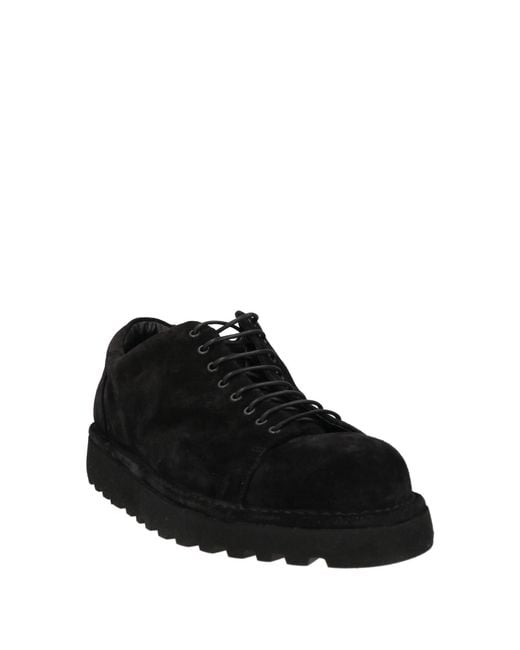 Stringate di Marsèll in Black da Uomo