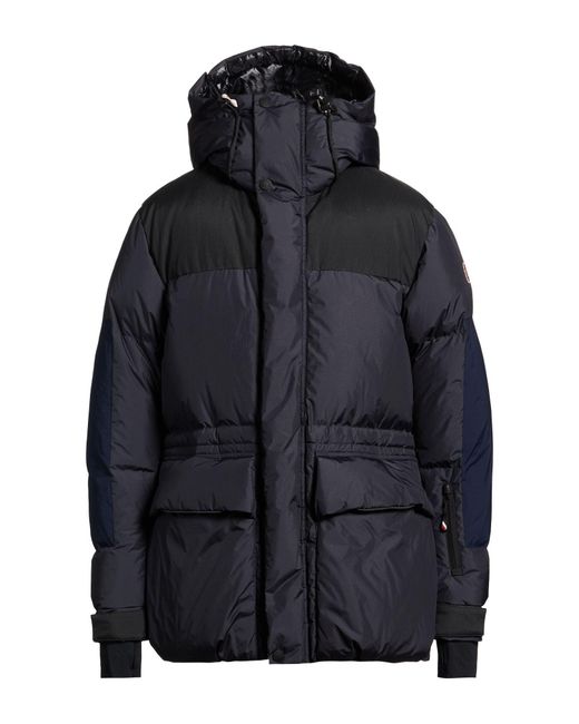Moncler Blue Midnight Puffer Polyester for men