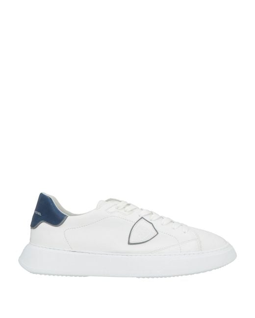 Philippe Model White Sneakers Leather for men