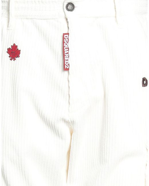 DSquared² White Trouser for men