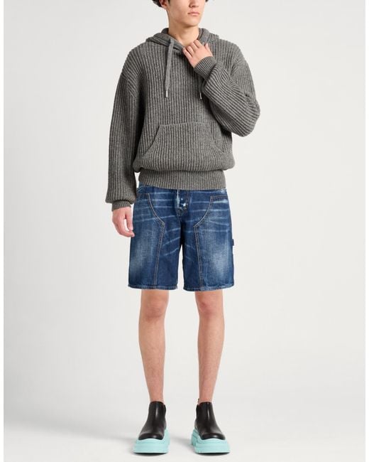 DSquared² Blue Denim Shorts for men