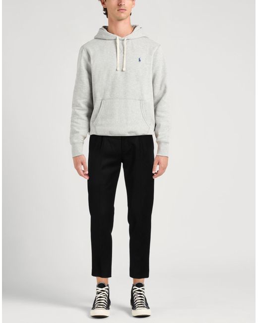 Michael Coal Black Pants Virgin Wool, Polyamide, Cashmere for men