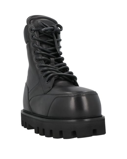 McQueen Black Boot for men