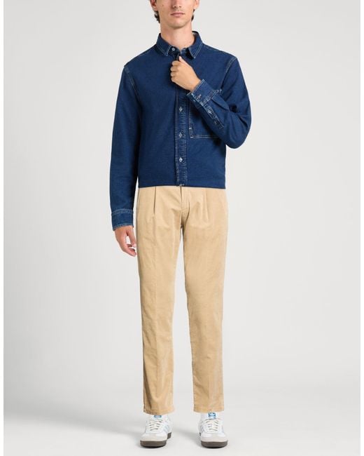Manuel Ritz Natural Sand Pants Cotton, Modal, Elastane for men