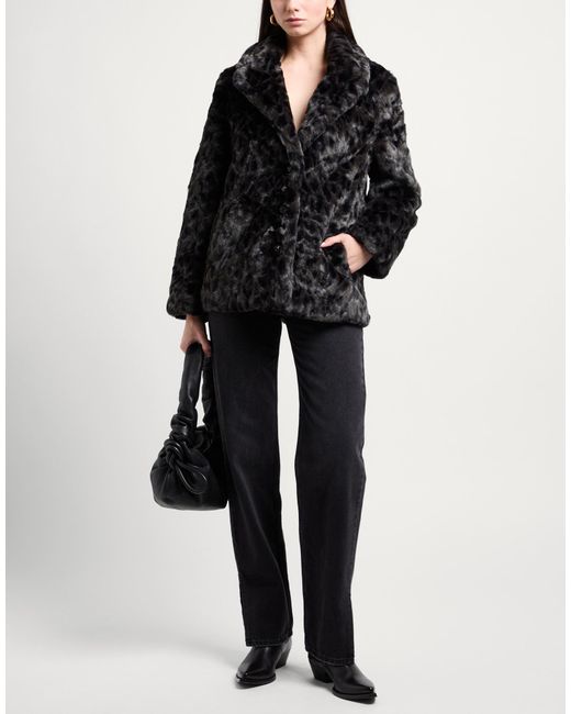 Zadig & Voltaire Black Shearling & Teddy