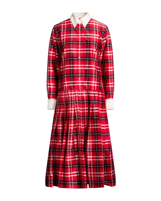 Robe Midi Thom Browne en coloris Red